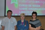Ampliar: Xoán Costa, Mariló Candedo e Astrid Agenjo